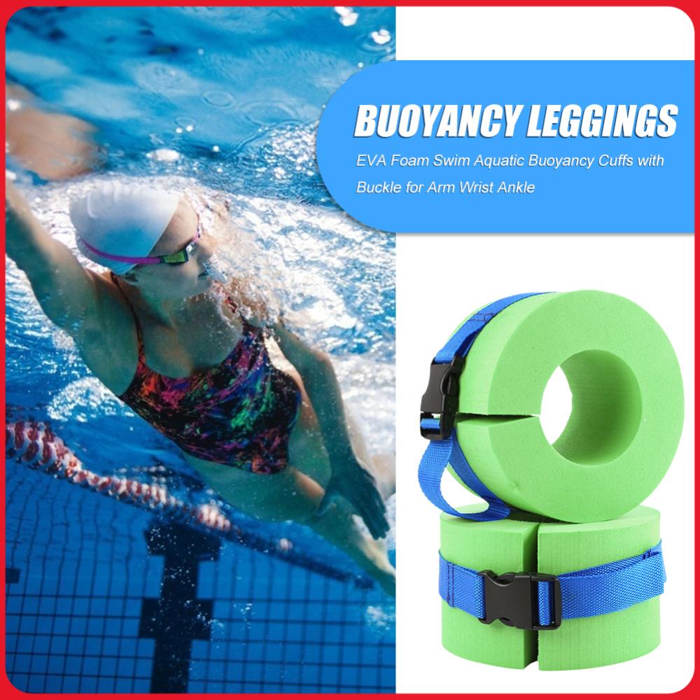 Aquatic Sports Swimming - 2er-Set Schwimmhilfen: Schwimmleggings und Armreifen –