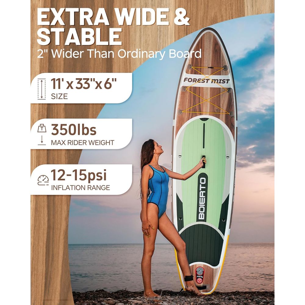 Breites Stand-Up-Paddleboard 1 – Stand Up Paddle Leash Bewertung und Preis