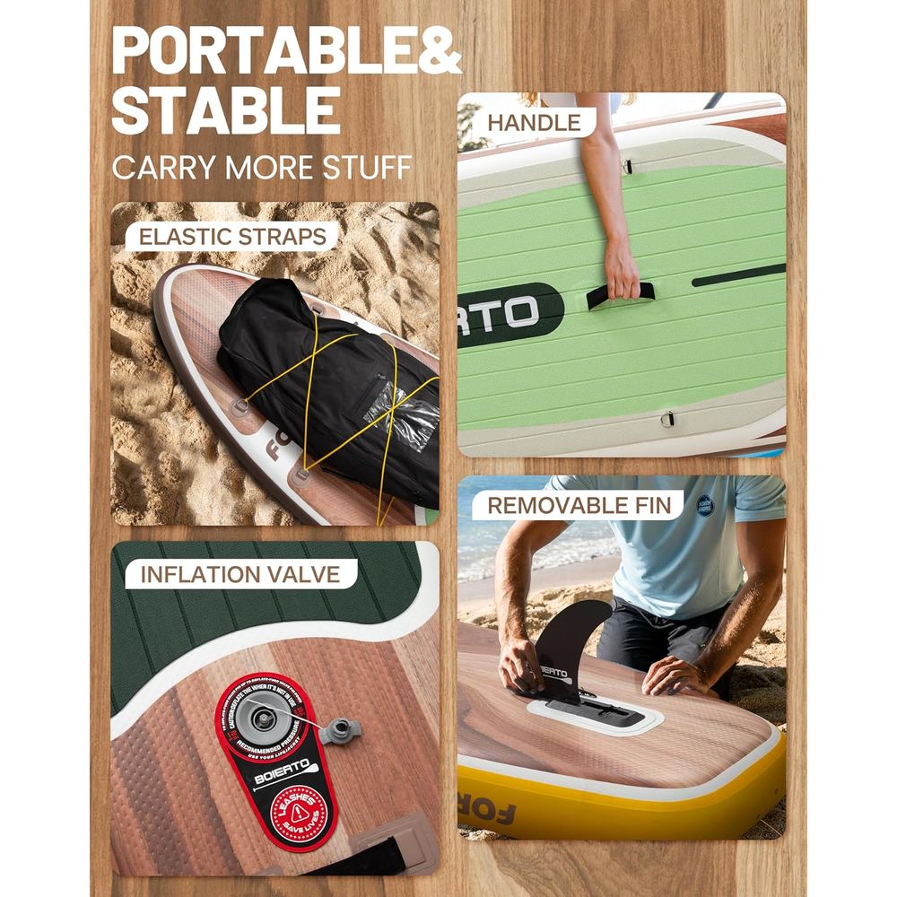 Breites Stand-Up-Paddleboard 1 – Stand Up Paddle Leash Bewertung und Preis