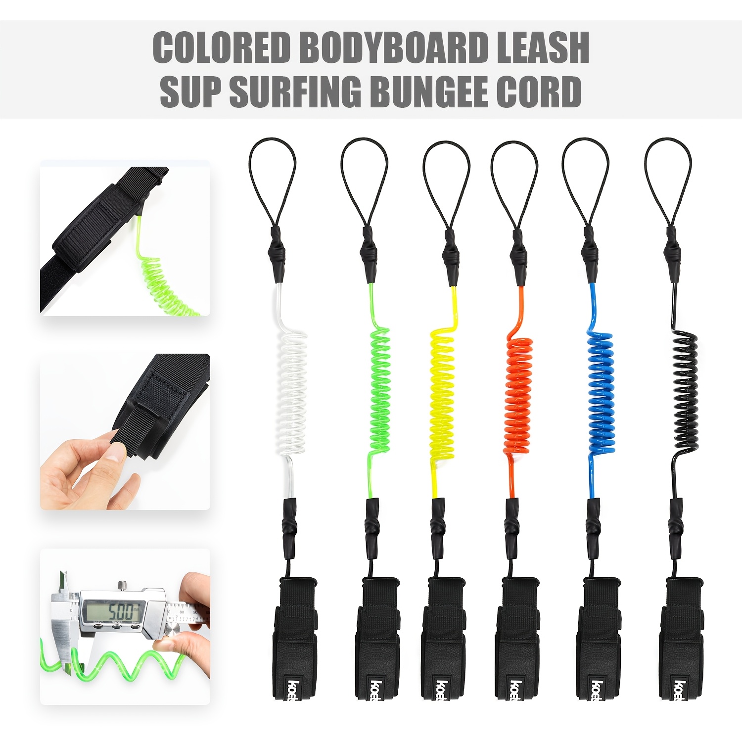 KOETSU Bodyboard-Leash, 5 mm T – Stand Up Paddle Leash Bewertung und Preis