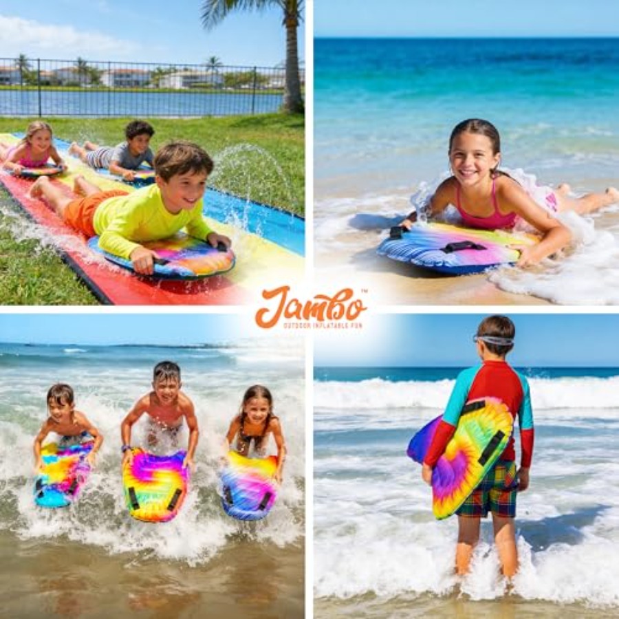 4er-Pack aufblasbare Surf-Body – Bodyboard Boogie Board Bewertung und Preis